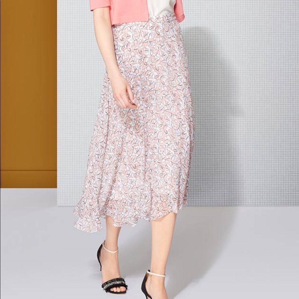 LK Bennett Silk Skirt